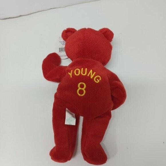Salvinos Bammers STEVE YOUNG San Francisco 49ers NFL #8‎ Beanie Plush Bear NWT - Picture 4 of 4